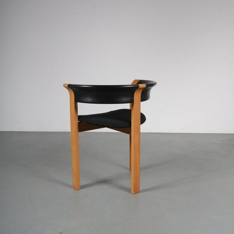 Ensemble de 4 chaises à manger vintage 4451 par Rud Thygesen et Johnny Sorensen, pour Magnus Olesen 1970