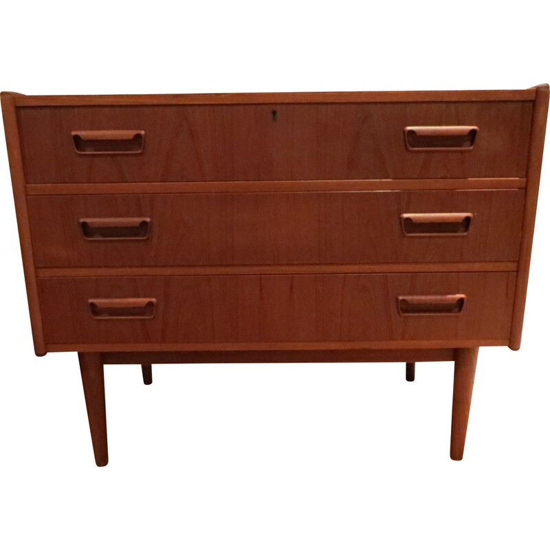 Danish chest of drawers in teak N. TIBERGAARD - 1960s