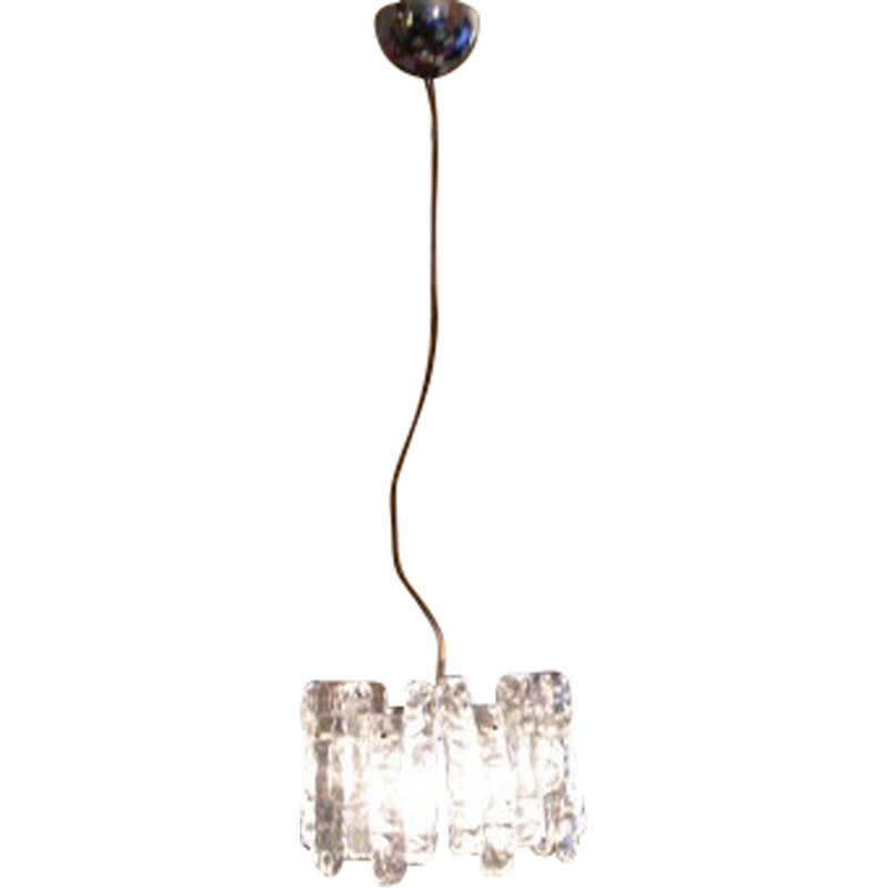 Lámpara colgante Kalmar de cristal de Murano - 1970