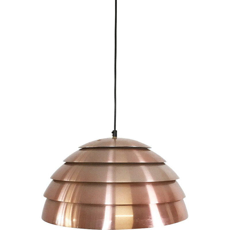 Scandinavian metal hanging lamp, Hans Agne JAKOBSSON - 1960s