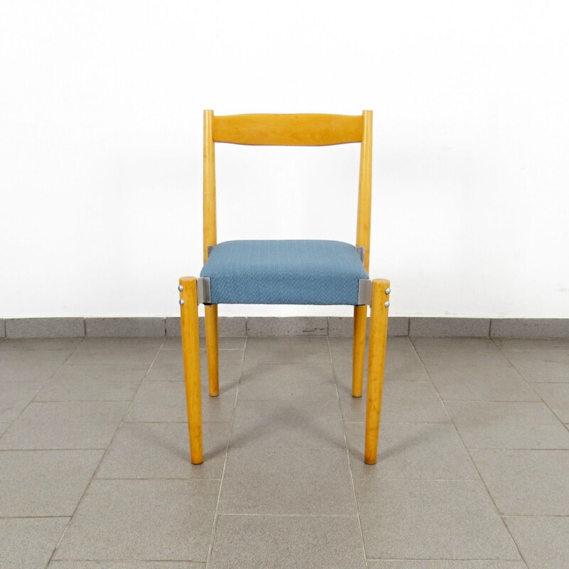 Set of vintage dining chairs by Miroslav Navratil, 1960s