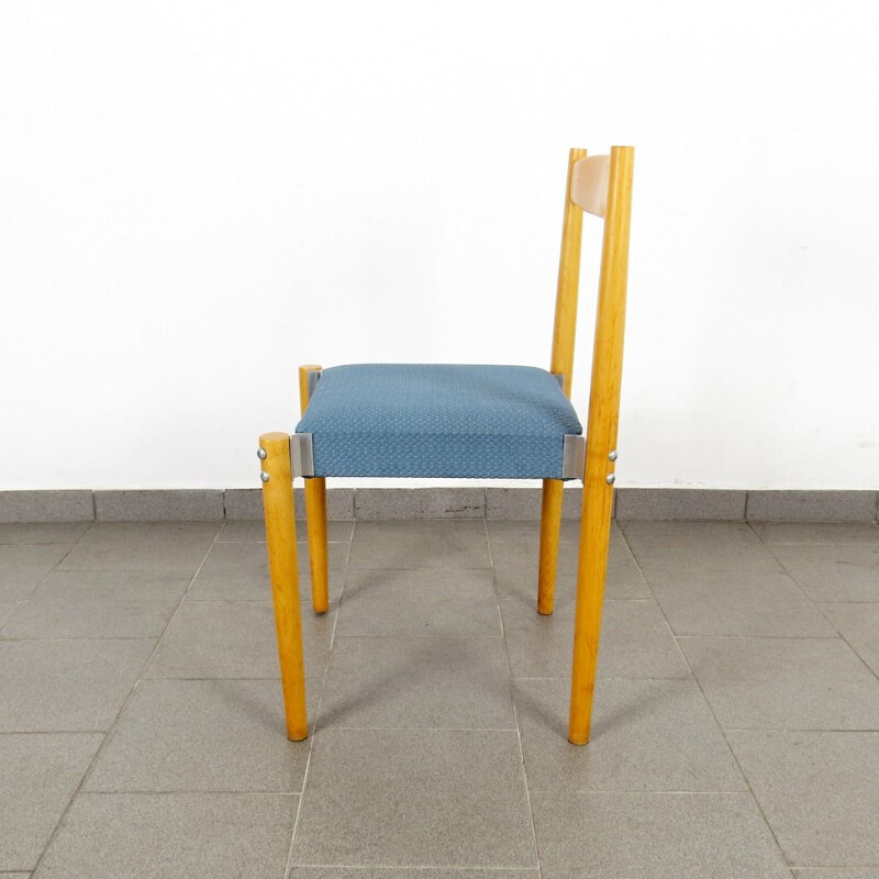 Set of vintage dining chairs by Miroslav Navratil, 1960s