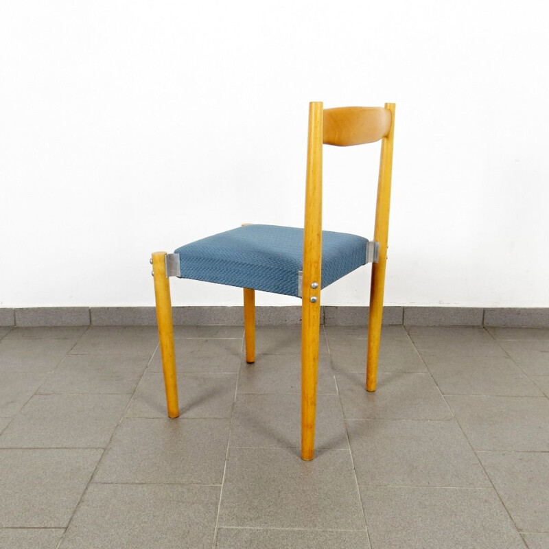 Set of vintage dining chairs by Miroslav Navratil, 1960s