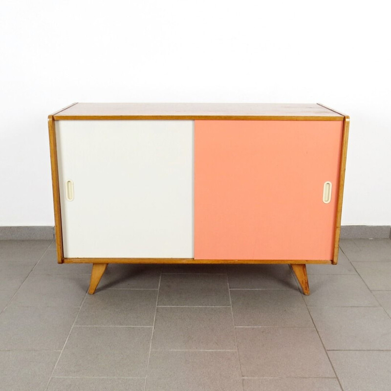 Vintage bicolore chest of drawers by Jiri Jiroutek, 1960s