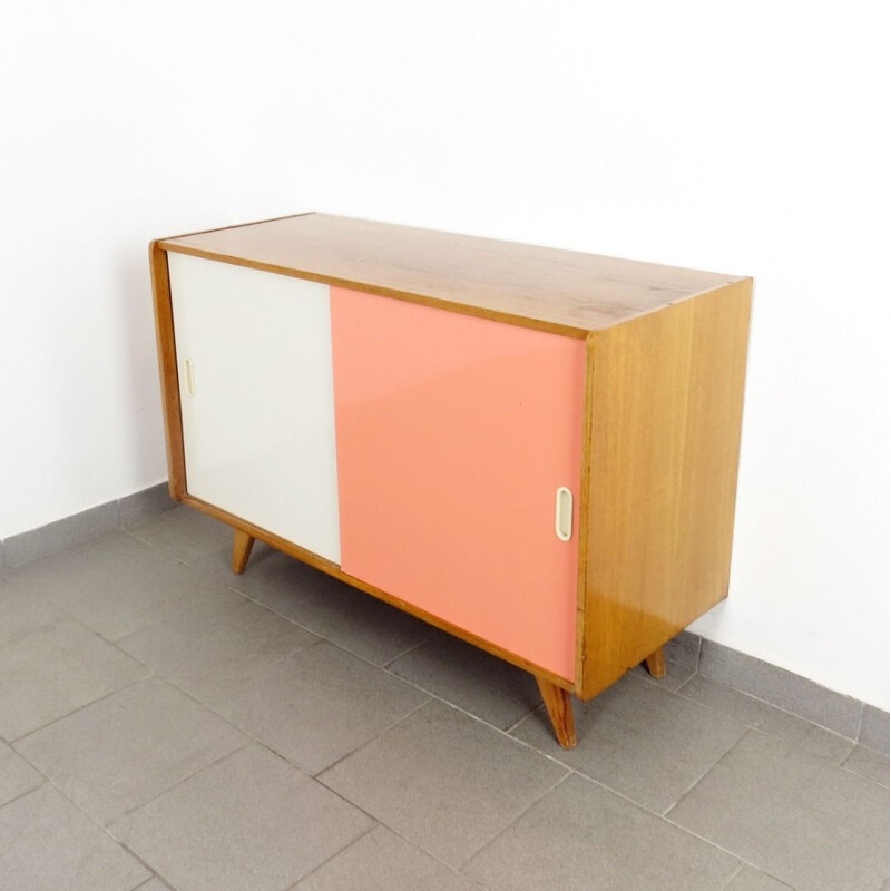 Vintage bicolore chest of drawers by Jiri Jiroutek, 1960s