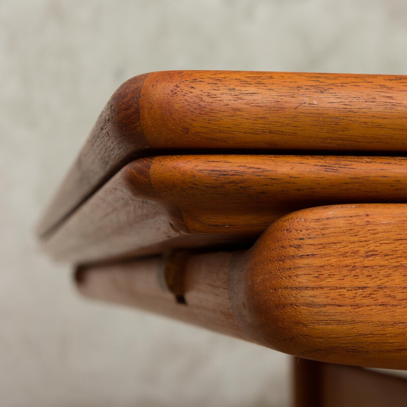 Vintage teak extension table by Johannes Andersen, 1960s