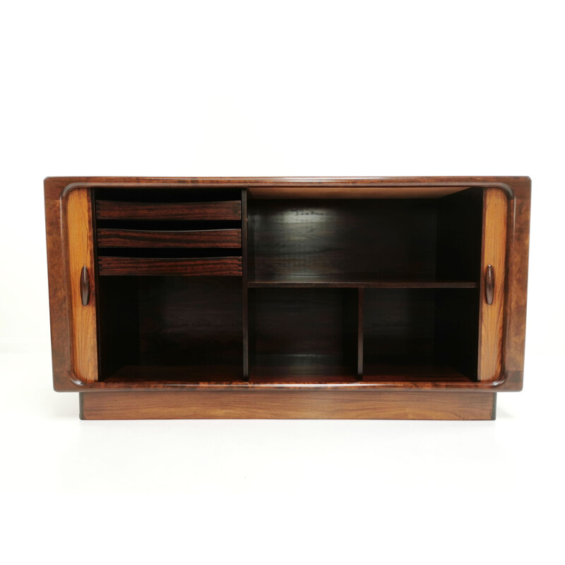 Vintage rosewood sideboard by Dyrlund, Denmark, 1960s 