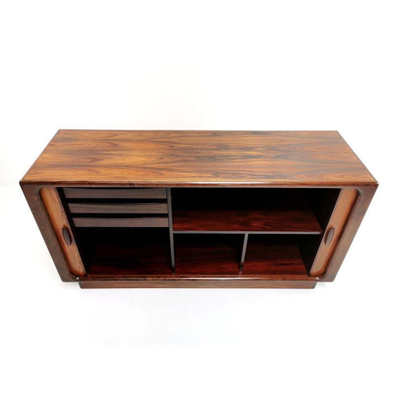 Vintage rosewood sideboard by Dyrlund, Denmark, 1960s 