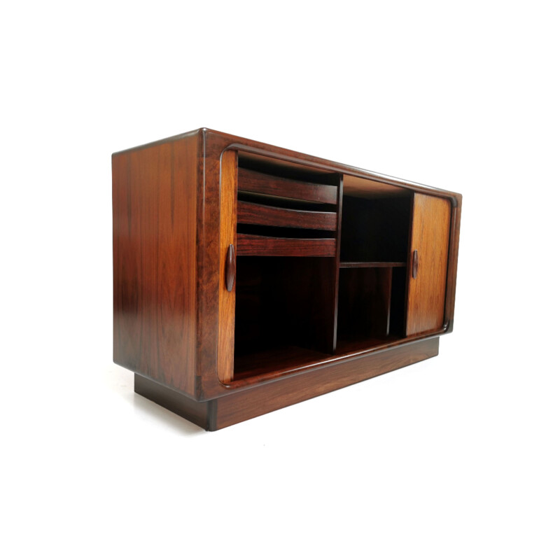 Vintage rosewood sideboard by Dyrlund, Denmark, 1960s 