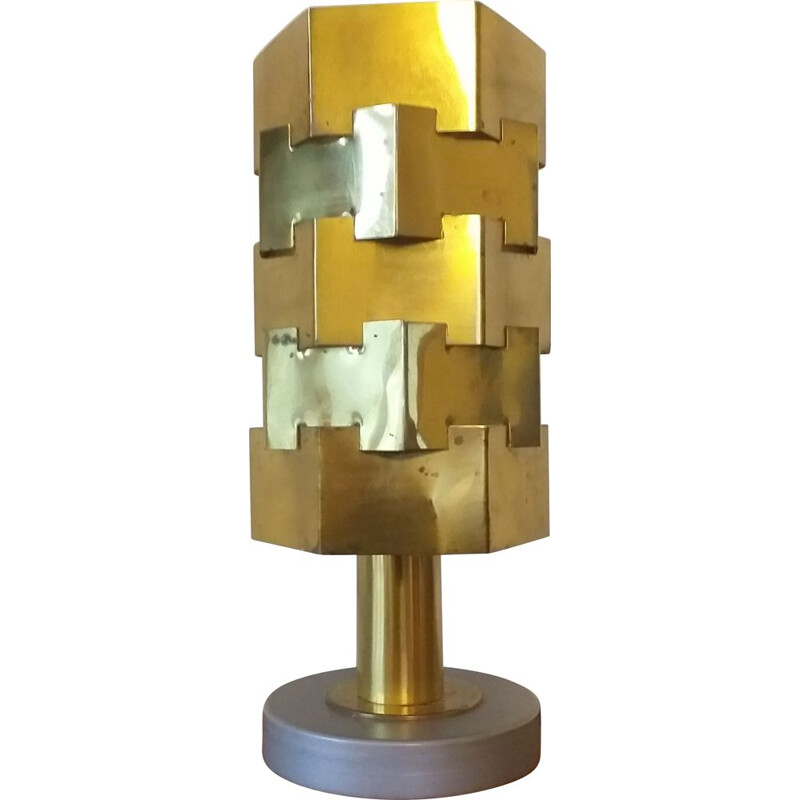 Vintage table lamp in style of Max Sauze, 1960s