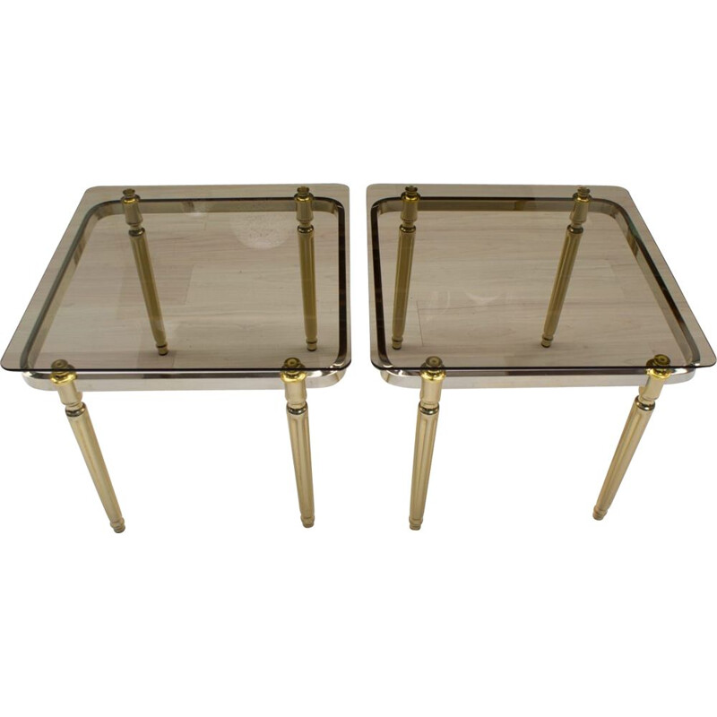 Pair of vintage coffee tables, 1970