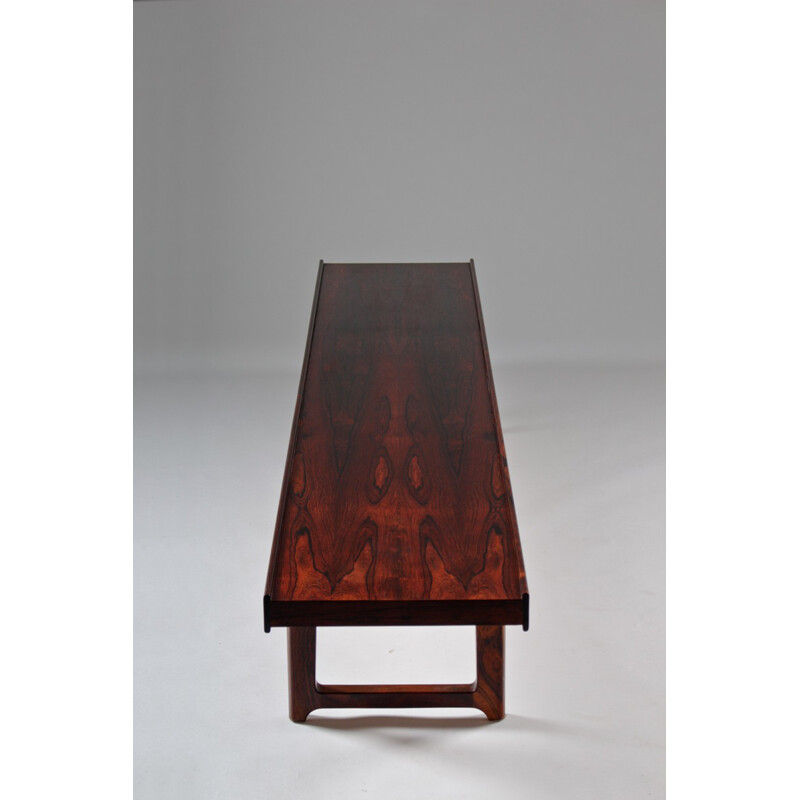 Krobo bench in rosewood, Torbjorn AFDAL - 1960s