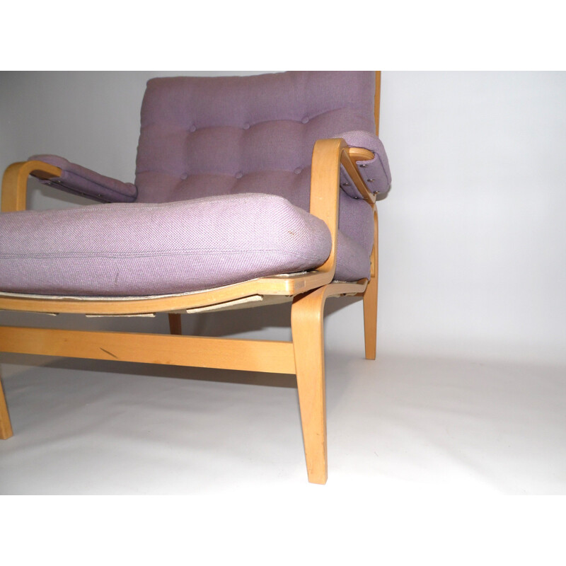 Pair of vintage armchairs "Ingrid" by Bruno Mathsson edition Dux 1980