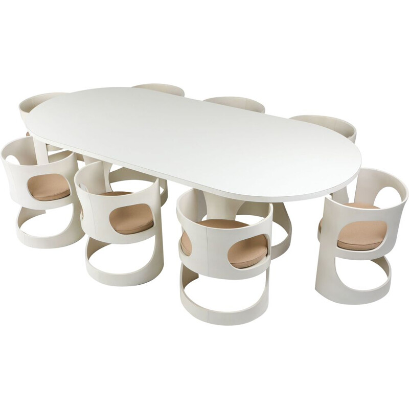 Vintage Pre Pop Dining set designed by Arne Jacobsen for Asko 1969