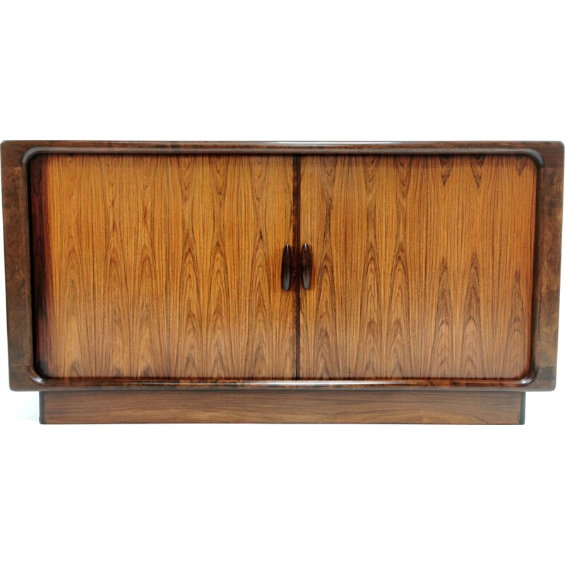 Vintage rosewood sideboard by Dyrlund, Denmark, 1960s 