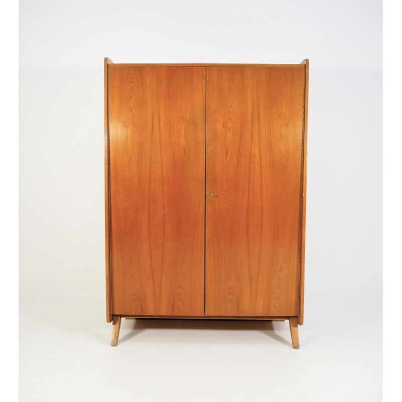 Vintage ashwood wardrobe for Tatra 1960
