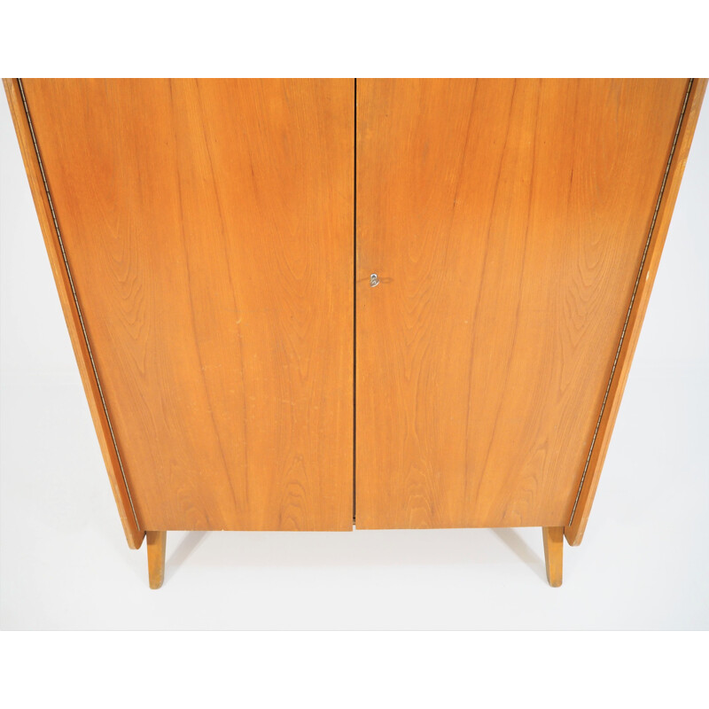 Vintage ashwood wardrobe for Tatra 1960