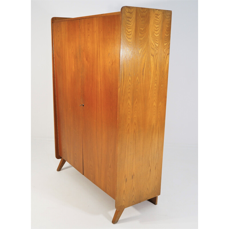 Vintage ashwood wardrobe for Tatra 1960