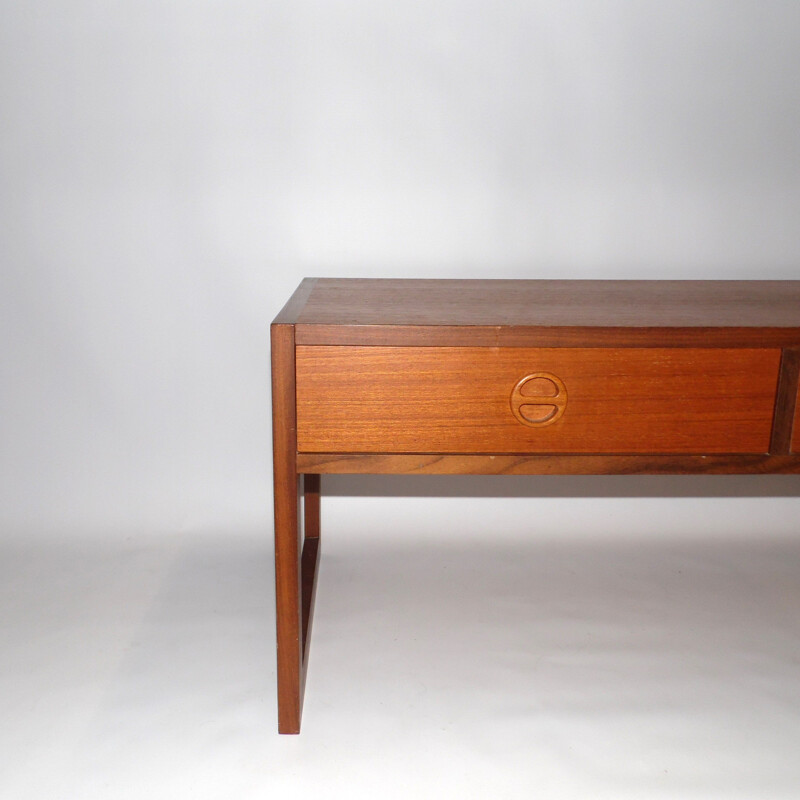 Scandinavian vintage teak dresser 1970