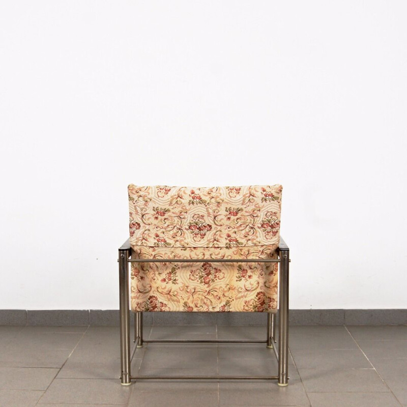 Set of 2 vintage armchairs with patterns by Petr Svacha, 1970s
