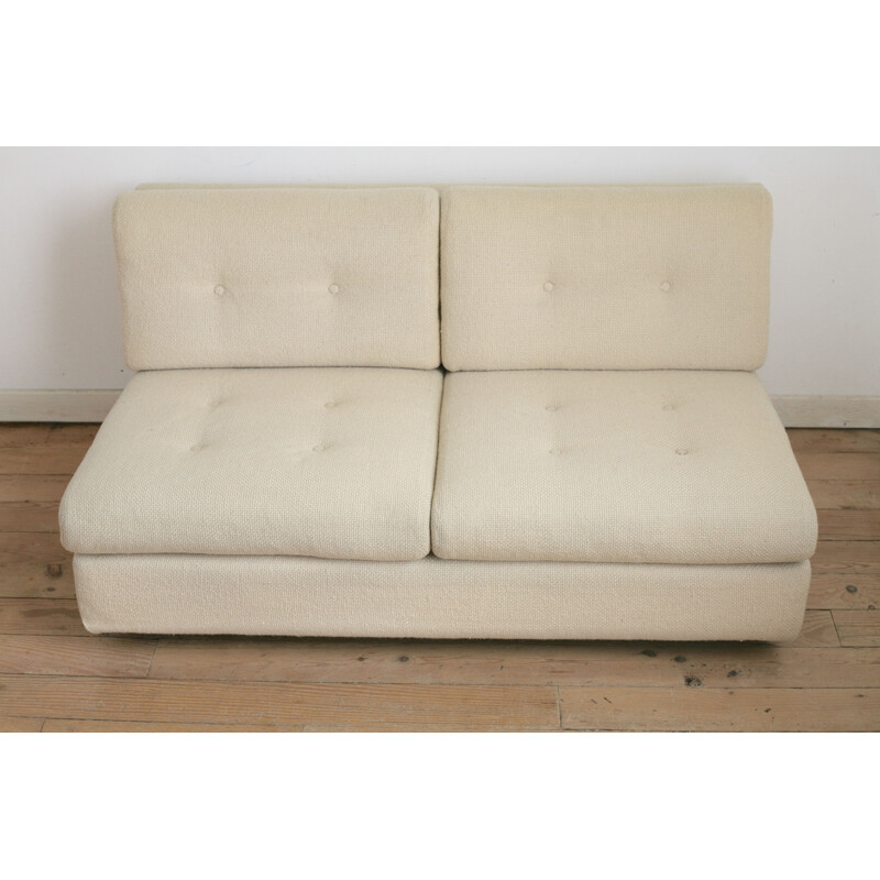 Vintage wool sofa by MobilierInternational, 1970s