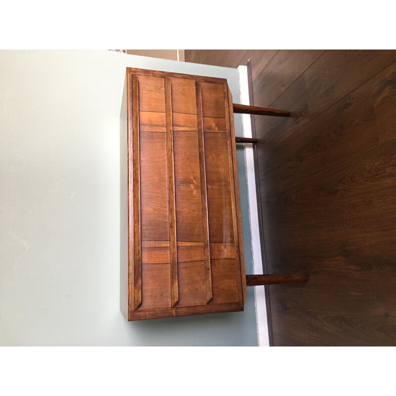 Vintage danish rosewood chest of drawers, 1960s