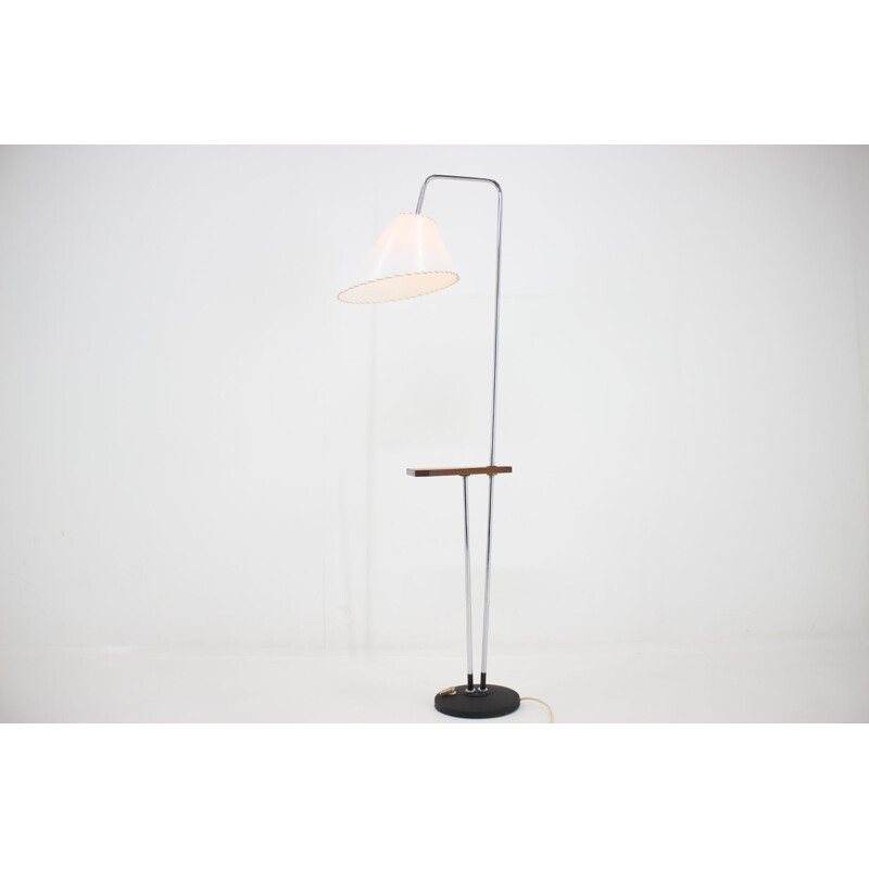 Vintage houten vloerlamp, 1960