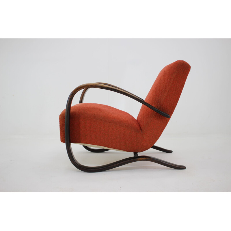 Jindrich Halabala H-269 vintage armchairs, 1930s