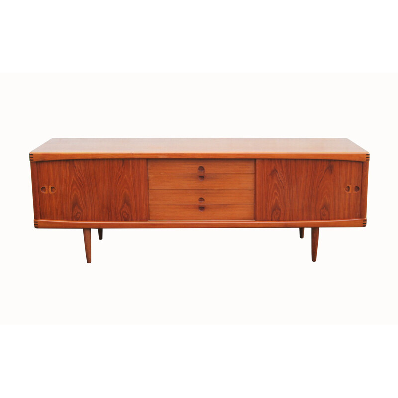 Teak vintage sideboard by H.W.Klein for BRAMIN, 1960s