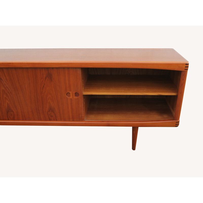 Teak vintage sideboard by H.W.Klein for BRAMIN, 1960s