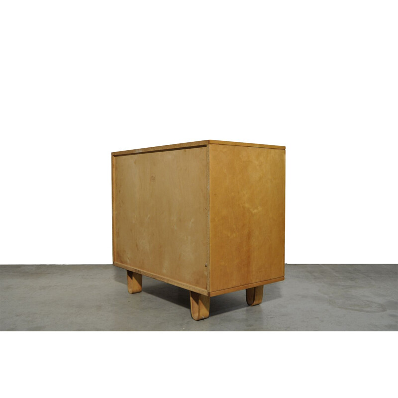 Birch vintage cabinet by Cees Braakman for Pastoe, 1950s