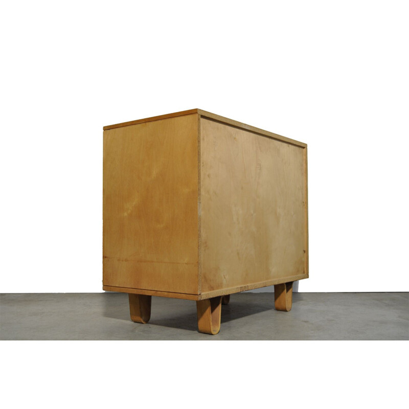Birch vintage cabinet by Cees Braakman for Pastoe, 1950s