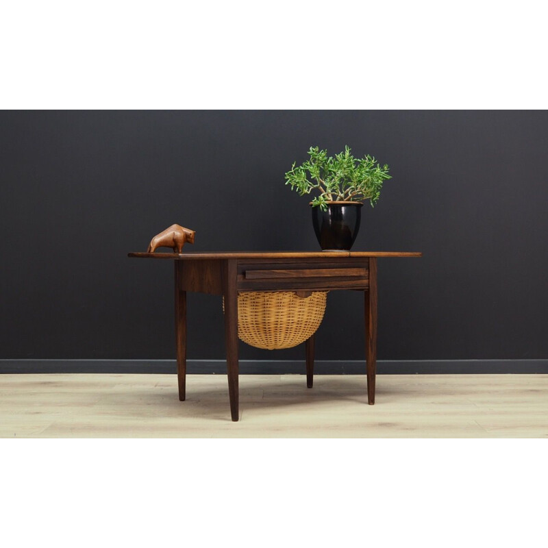 Danish vintage sewing table by Johannes Andersen, 1970s