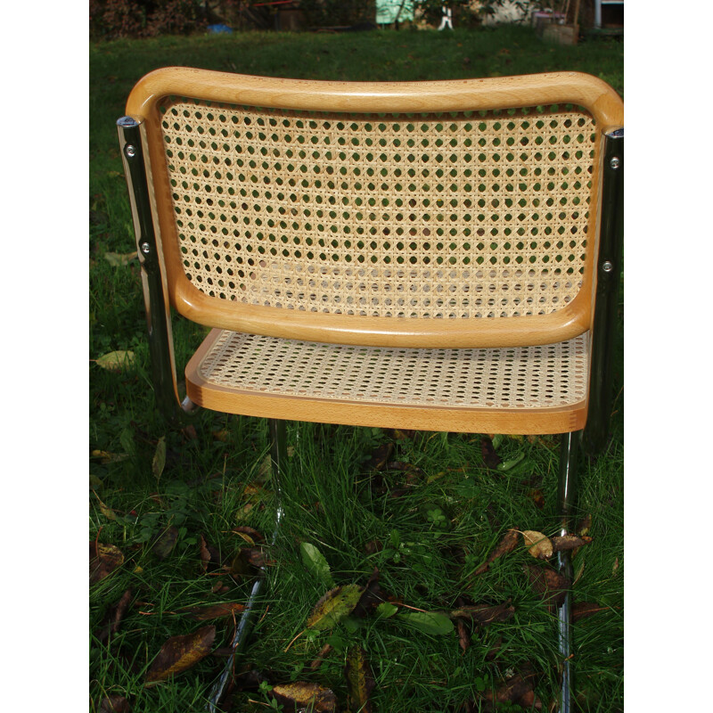 Pair of vintage chairs Marcel Breuer B32