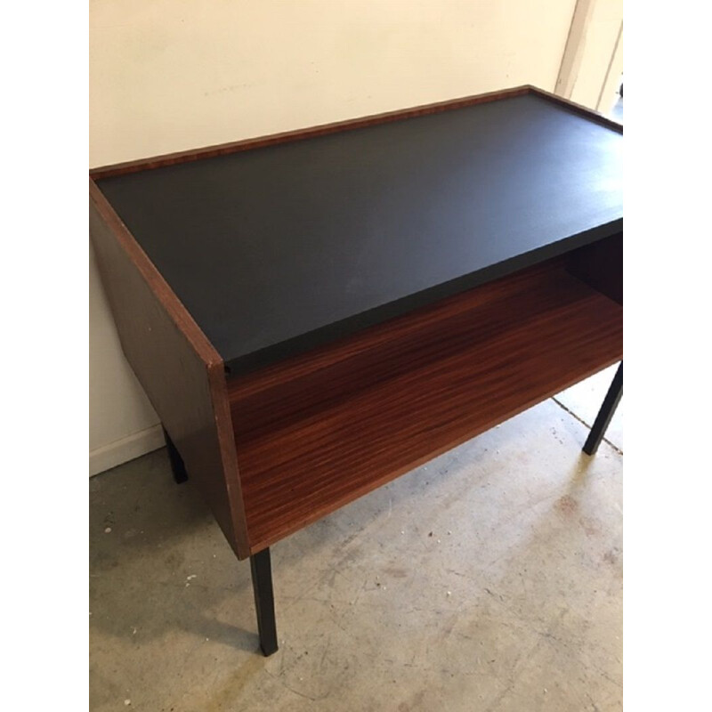 Vintage desk with retractable step system 1960 