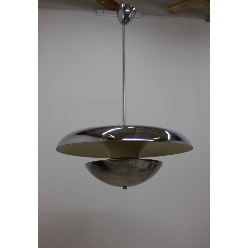 Vintage hanging lamp by Frantisek Anyz for Napako, 1930s