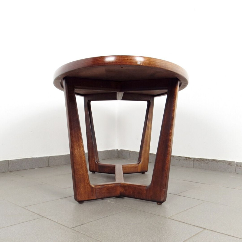 Vintage side table  produced by Drevotvar Jablonne nad Orlici , 1970