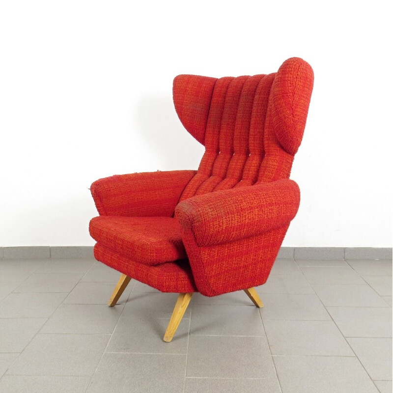 Vintage armchair, Czechoslovakia, 1970s