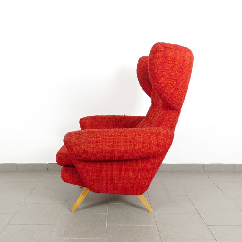 Vintage armchair, Czechoslovakia, 1970s