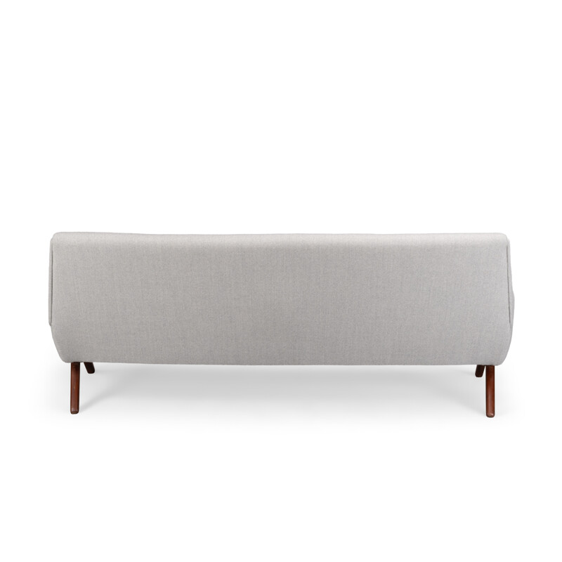 Grey danish sofa by Johannes Andersen for CFC Silkeborg, 1960s