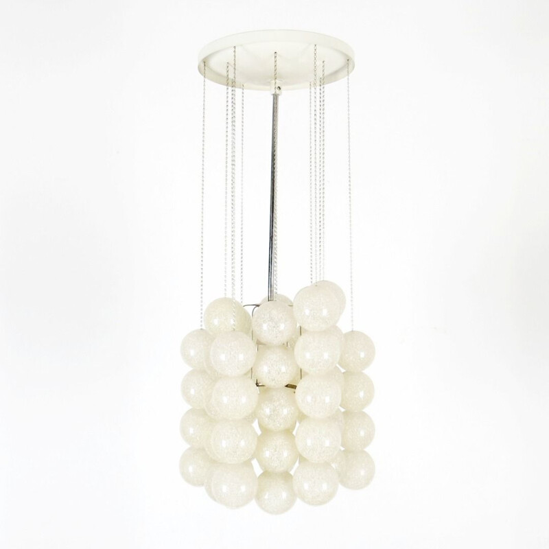 Vintage chandelier by Napako, 1970s