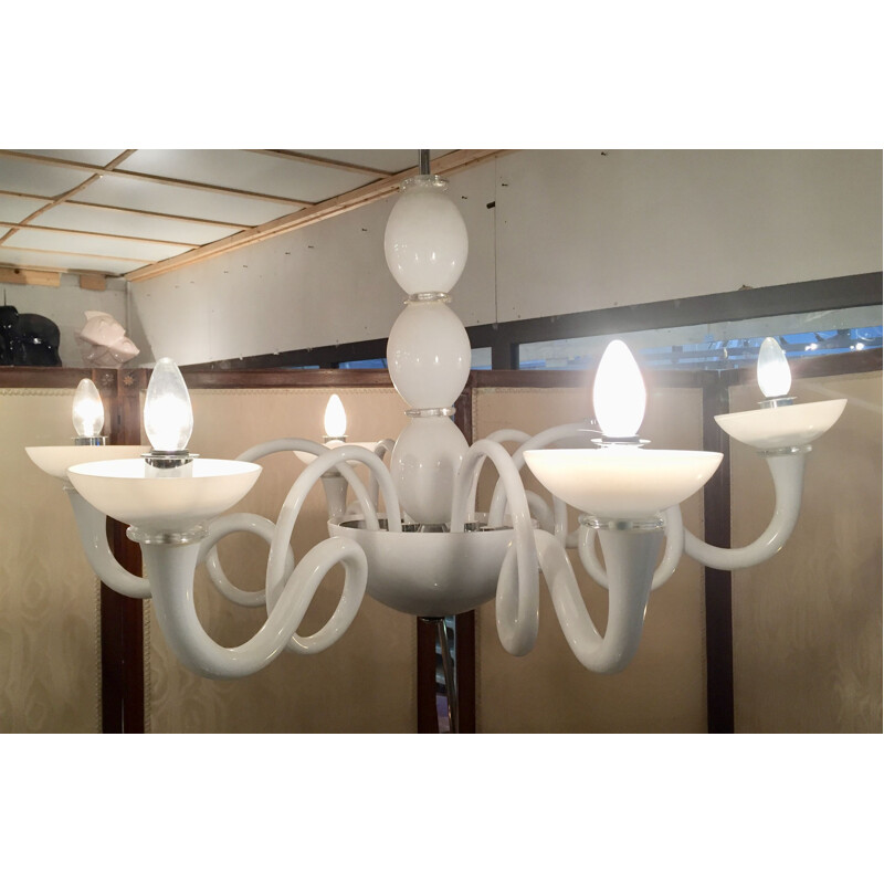 Vintage Pantalica Chandelier by Omi Halowen for Artemide 