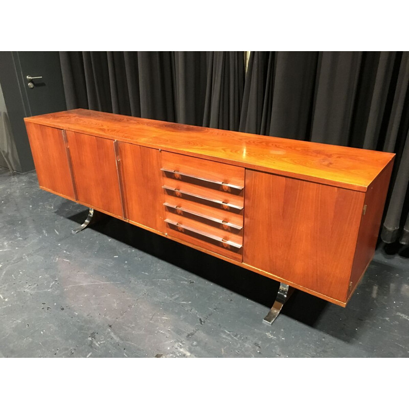 Vintage rosewood sideboard model "Sylvie" by René Jean Caillette for Georges Charron