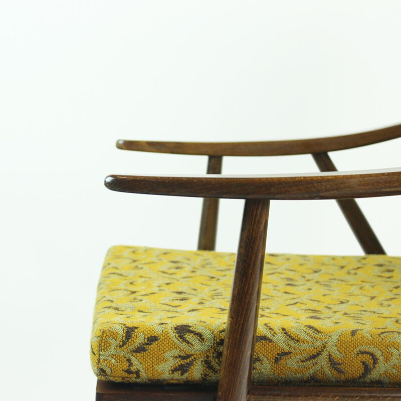 Vintage armchair by Ton, Czechoslovakia 1960