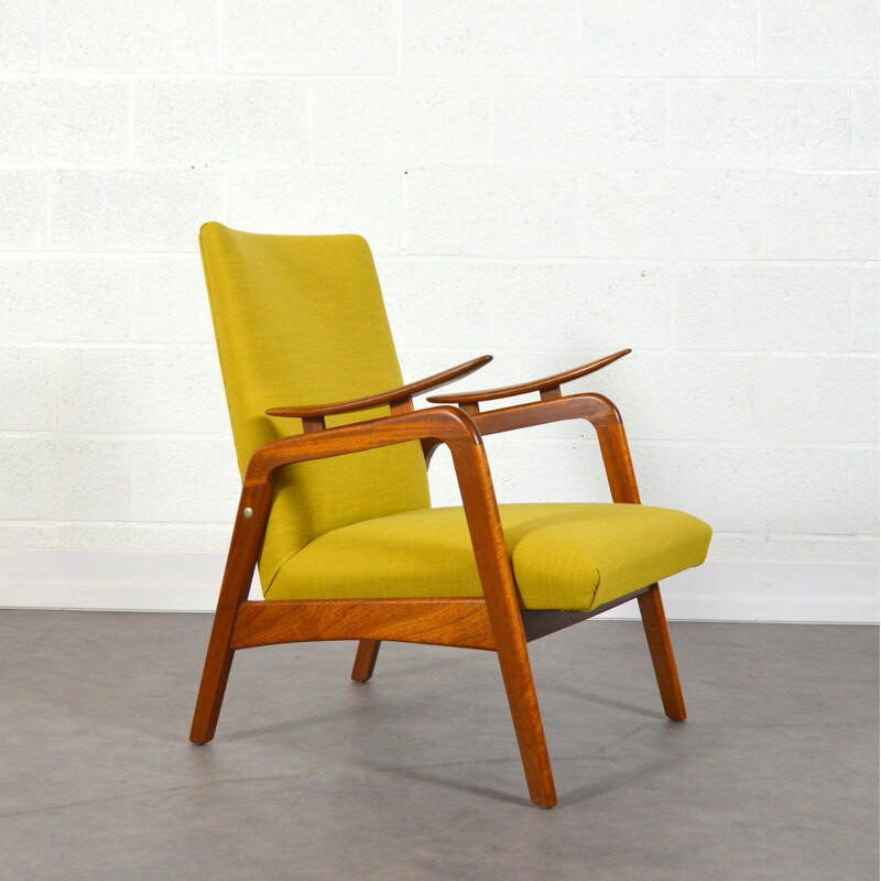 Vintage teak chair Scandinavian 1960 