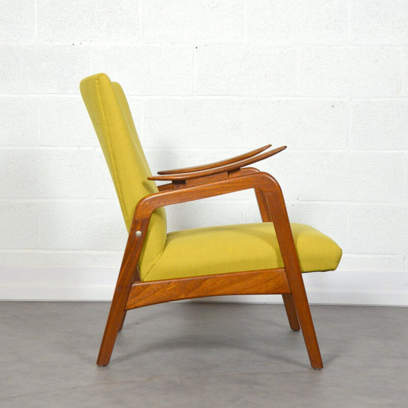 Vintage teak chair Scandinavian 1960 