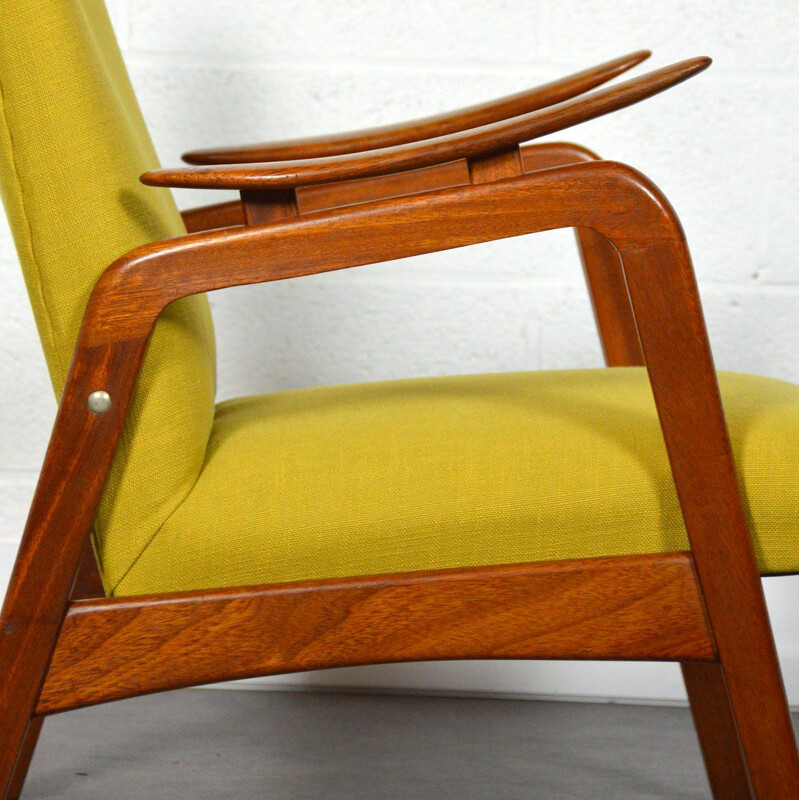 Vintage teak chair Scandinavian 1960 