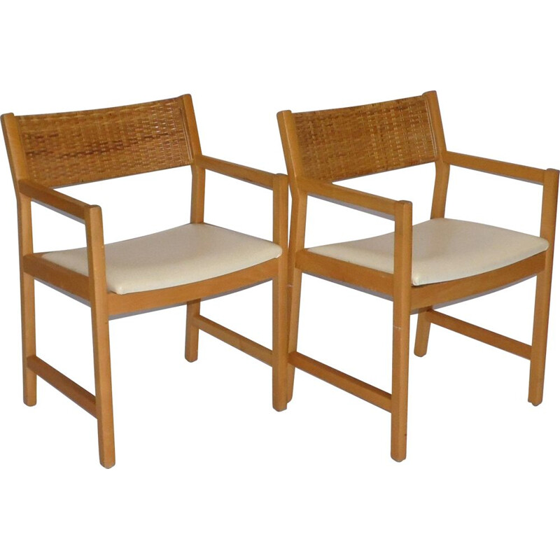 Pair of vintage armchairs by Christian Hvidt 1960