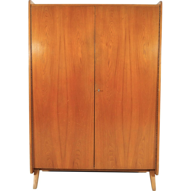 Vintage ashwood wardrobe for Tatra 1960