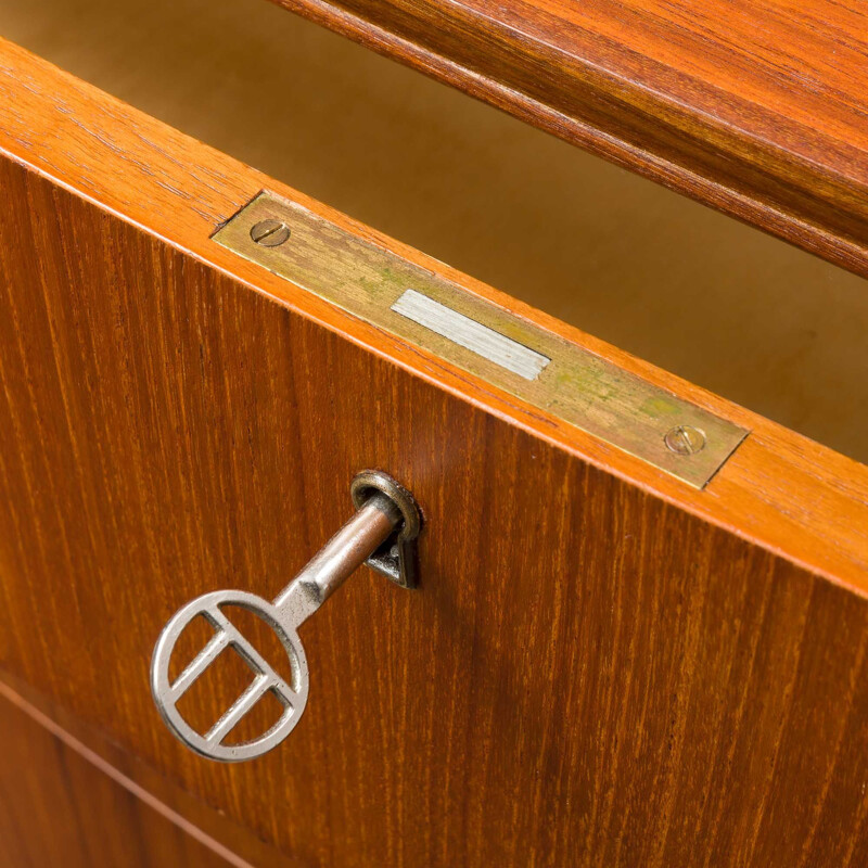 Vintage Kai Kristiansen teak chest of drawers 1960